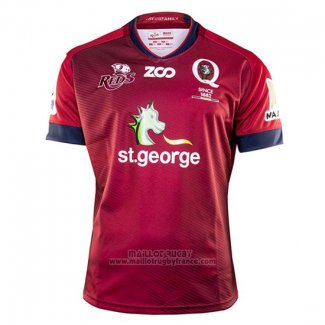 Maillot Queensland Reds Rugby 2018 Red