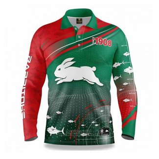 Maillot NRL South Sydney Rabbitohs Rugby 2022 Fish Finder