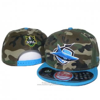 NRL Snapback Casquette Cronulla Sutherland Sharks Camuflaje