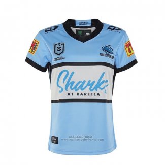 Maillot Cronulla Sutherland Sharks Rugby 2021 Domicile