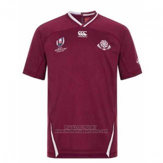 Maillot Georgia Rugby RWC2019 Marron