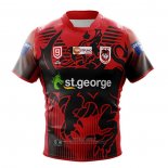 Maillot St George Illawarra Dragons 9s Rugby 2020-2021 Heros