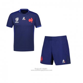 Maillot Enfant Kits France Rugby 2023 World Cup Domicile