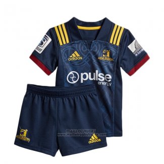 Maillot Enfant Kits Highlanders Rugby 2018 Domicile