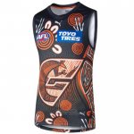 Maillot GWS Giants AFL 2024 Indigene