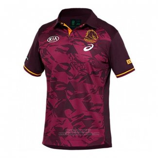 Maillot Polo Brisbane Broncos Rugby 2021 Entrainement