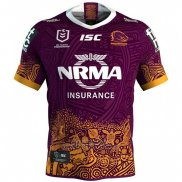 WH Maillot Brisbane Broncos Rugby 2019 Indigene