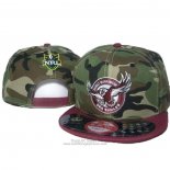 NRL Snapback Casquette Manly Warringah Sea Eagles Camuflaje