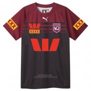 Maillot Queensland Maroons Rugby 2024 Entrainement Noir