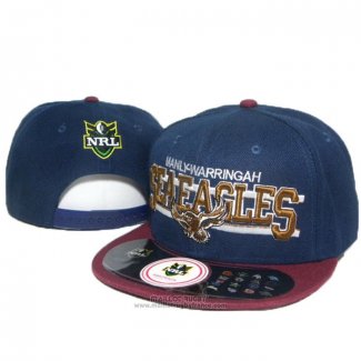 NRL Snapback Casquette Manly Warringah Sea Eagles Fonce Bleu